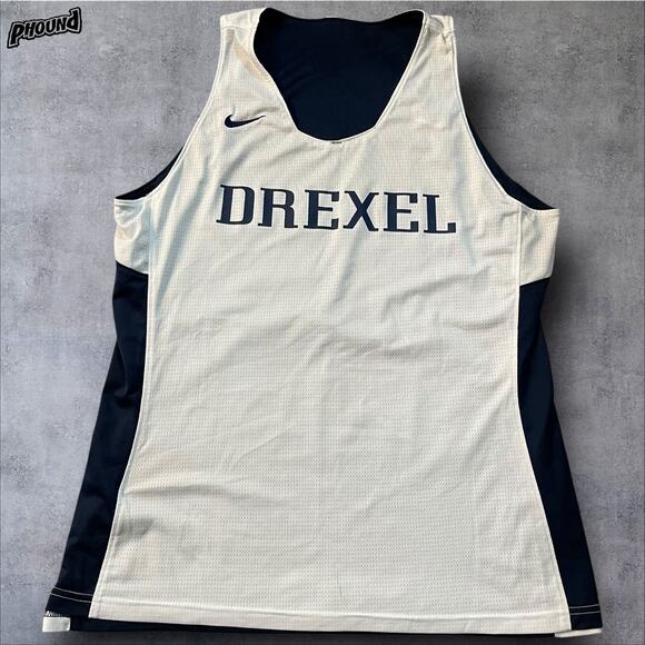 Nike Drexel Dragons Team Iss Basketball Jersey Reversible L - Picture 2 of 11